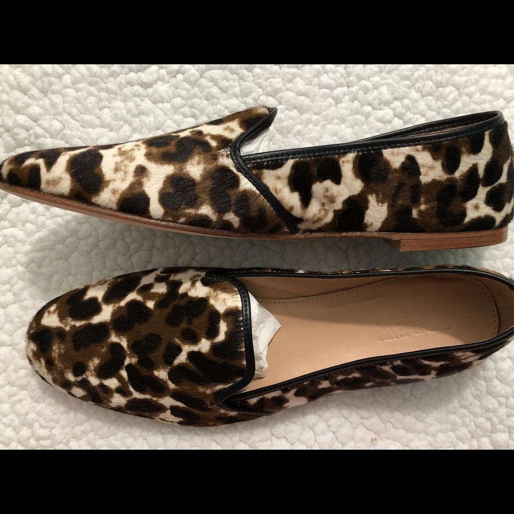 LIQUIDATION‼️ J. Crew Collection Calf Hair Loafers